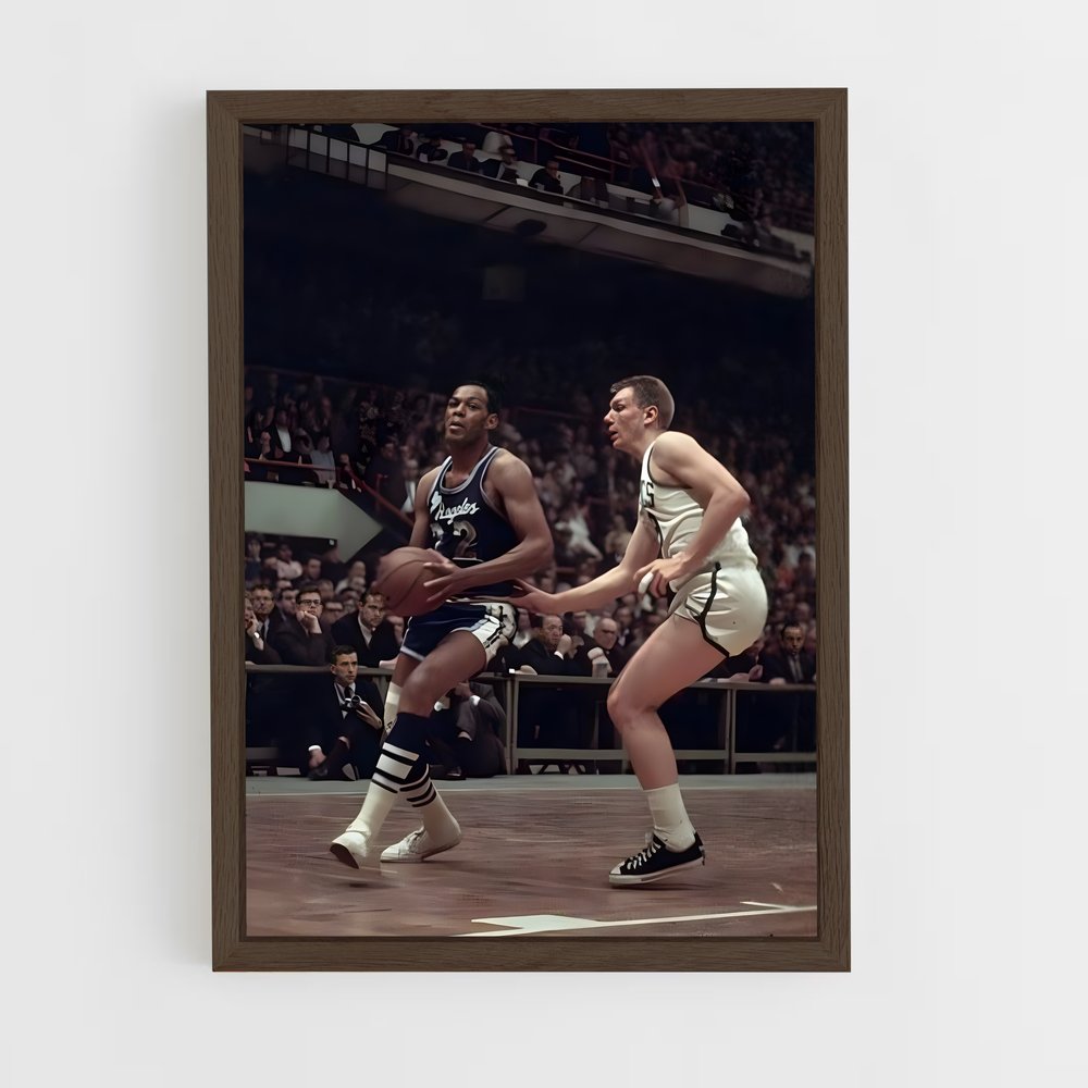 Poster Elgin baylor – affiche Basketball (vue 5)